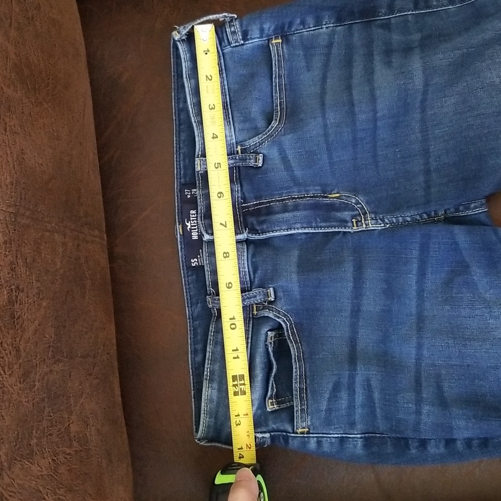 #K - 27/25 Hollister Low-rise Super Skinny Classic Stretch Sz 5S - Picture 5 of 9